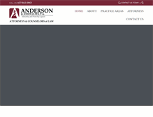 Tablet Screenshot of consultlawoffice.com